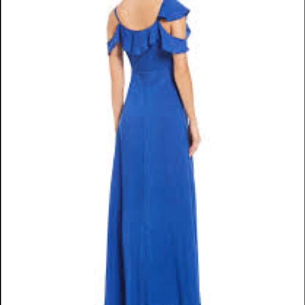Sugarlips Ruffle Front Wrap Maxi Dress - Picture 2 of 5
